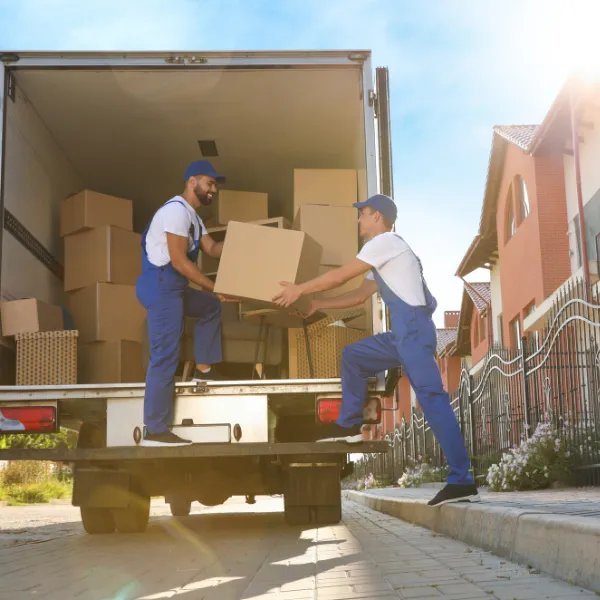 Dundee Removals Team at Work